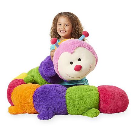 jumbo caterpillar soft toy