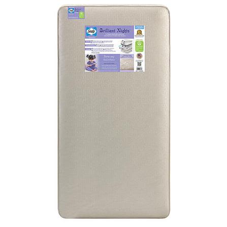 sealy brilliant nights crib mattress